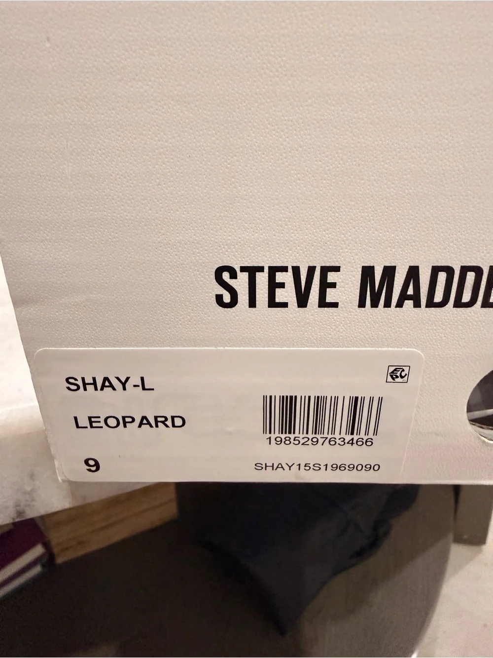 Steve Madden Women’s leopard print- Black and Brown. Shay. Size 9. NWI